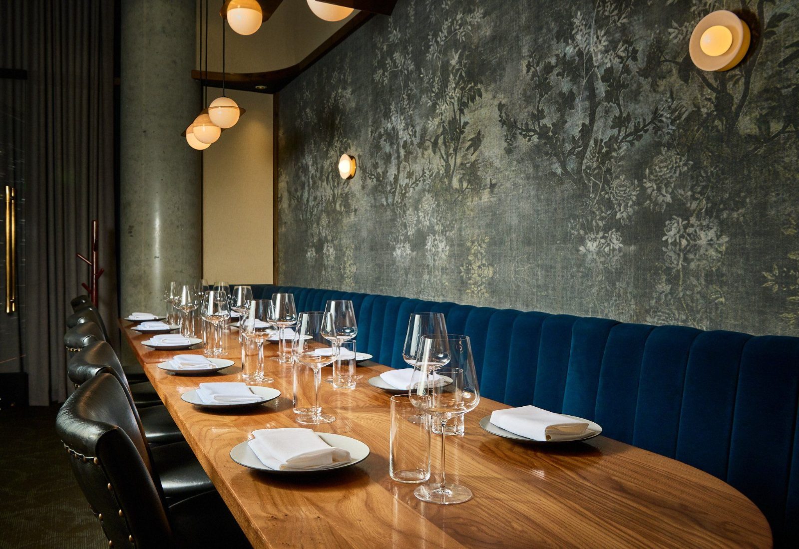 The private dining room at Niku